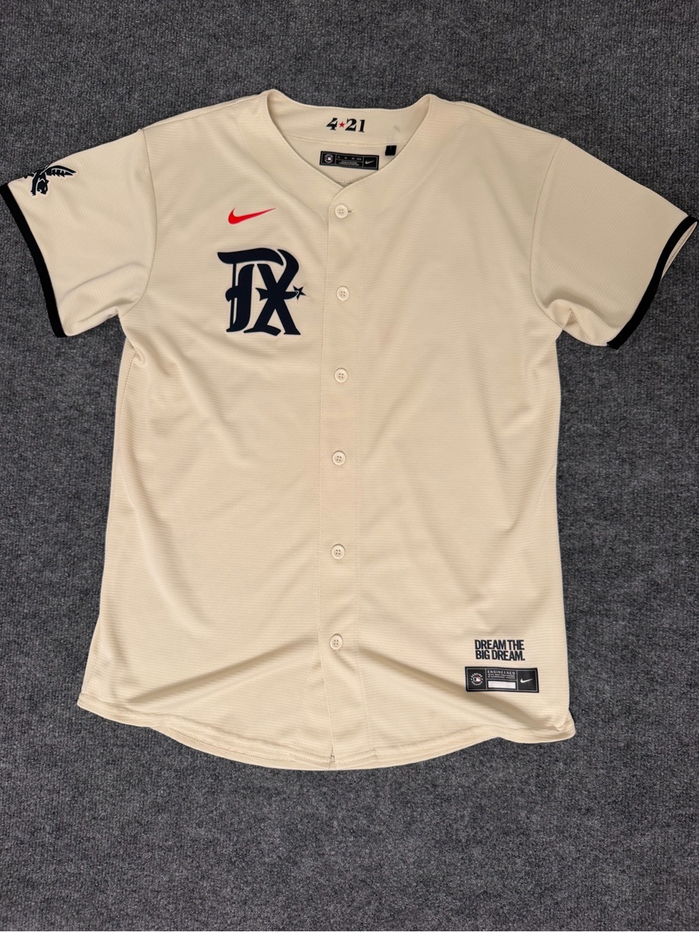 Texas Rangers Youth XL Jersey City Connect